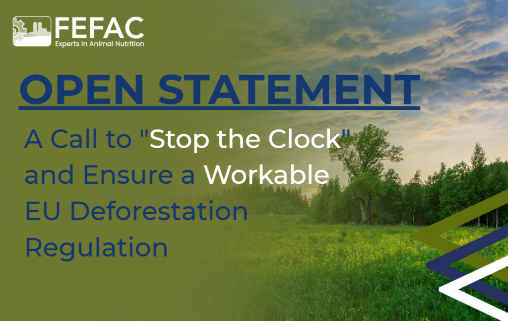 OPEN STATEMENT: A Call to ‘Stop the Clock’ and Ensure a Workable EU Deforestation Regulation