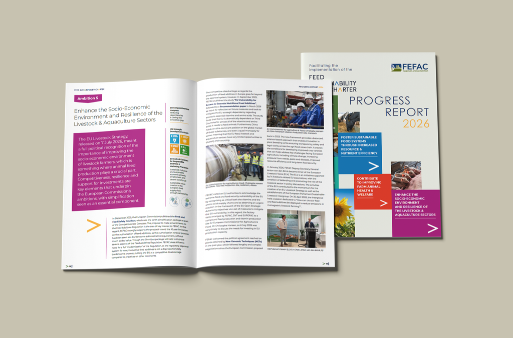 FEFAC publishes 6th Feed Sustainability Charter 2030 Progress Report